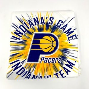 Indiana Pacers T Shirt Men XL Adult NBA Basketball Game Retro Indianas Game USA